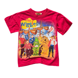 Under 25: The Wiggles Bootleg Graphic Tee (Sz 4-5)