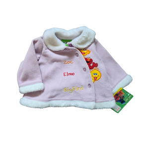 Vintage Sesame Street Zoe, Elmo & Big Bird Jacket (Sz 000-0) (2006) (NWT)