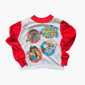 90s: Vintage The Puzzle Place Long Sleeve (Sz 3) (90s)