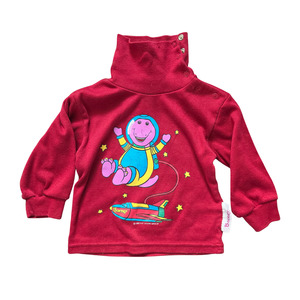 90s: Vintage Barney & Friends Barney In Space LS (Sz 0-1) (1996)