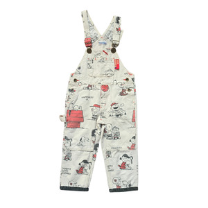 Clothing: Boo Holmes Snoopy & Friends Overalls (Sz 4-5 / See Measurements)