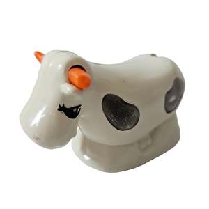 Vtg Matchbox Shufflie Farm Series Cow (1970s)