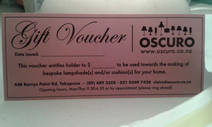 Products: Gift Voucher oscuro