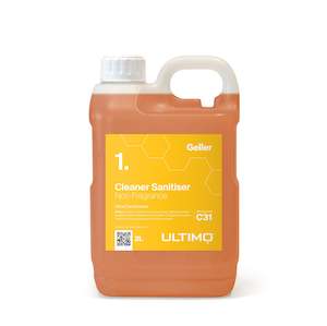 Cleaning Chemicals: Geller Ultimo 1 Cleaner/ Sanitiser