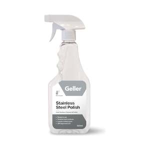 Cleaning Chemicals: Geller Professional Stainless Steel Cleaner