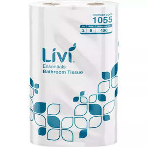 Livi Essentials 2Ply Premium Toilet Tissue (1055) - Buy 2 Or More & Pay Only $28.50 Per Pack