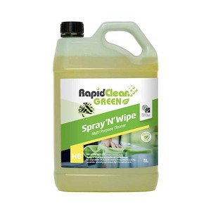 Eco Friendly: Rapid Green Spray & Wipe