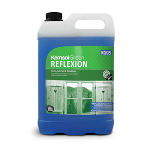 Eco Friendly: Kemsol Green Reflexion Glass Cleaner