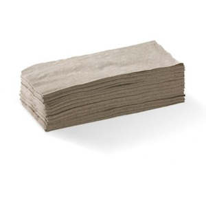 Serviettes: BioNapkin Lunch 1 ply 8 Fold - Natural