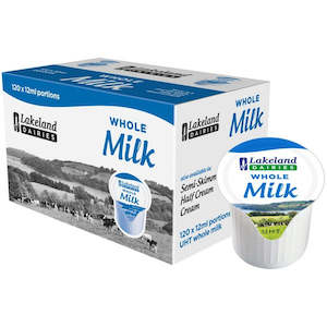 Guest Amenities: Lakeland Dairies UHT Milk 12ml