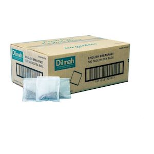 Beverages: Dilmah Tagless English Breakfast Teabags