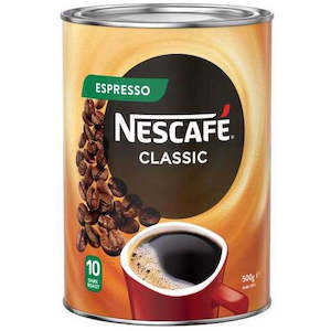 Beverages: Nescafe Espresso Coffee Tin