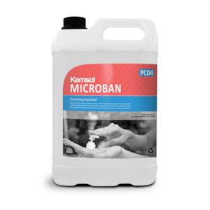 Sanitisers Disinfectants: Kemsol Microban Hand Sanitiser