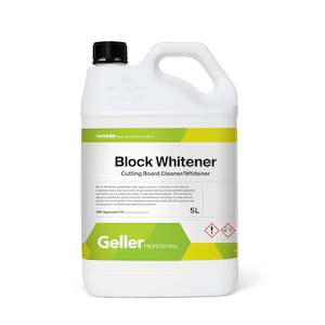 New World: Geller Professional Block Whitener 5ltr