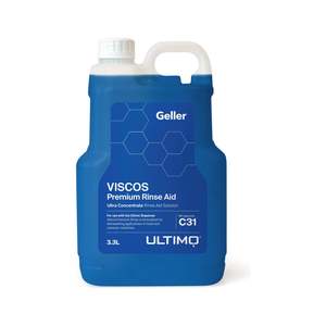 New World: Geller Ultimo VISCOS Premium Rinse Solution 3.3ltr