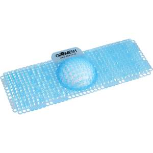 Washroom Accessories: Spiral Biological Trough Urinal Screen with Anti Splash - Ocean Mist