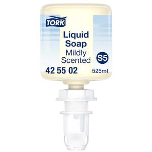 Hand And Body Care: Tork Mildly Scented Hand Washing Mini Liquid Soap S5 (425502)