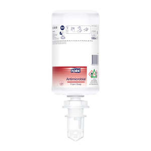 Hand And Body Care: Tork Antimicrobial Foam Soap S4 (520800)