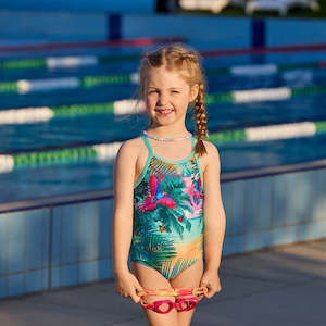 Funkita: Funkita Toddler Girls Printed One Piece - The Beach