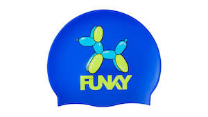 Funky Trunks: Funky Trunks Silicone Swim Cap - Balloon Dog