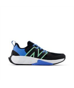 New Balance: New Balance Kids Fuelcell Play - Black/Sweetgrass/Azure