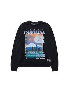 NCAA 1995 North Carolina Final Four Champs Crew - Vintage Black