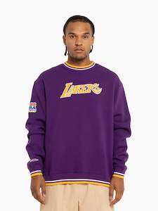 Mitchell & Ness LA Lakers Logo Crew