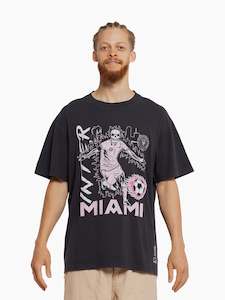 Mitchell Ness: Mitchell & Ness Miami Flame Tee - Inter Miami
