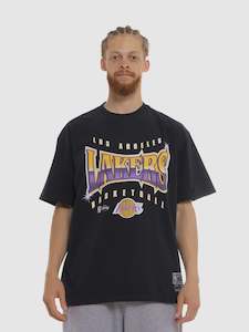 Mitchell Ness: Mitchell & Ness Glow Up Tee -LA Lakers