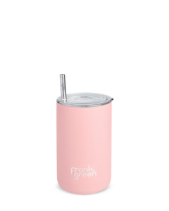 Frank Green: Frank Green Iced Coffee Cup with Straw - Blushed