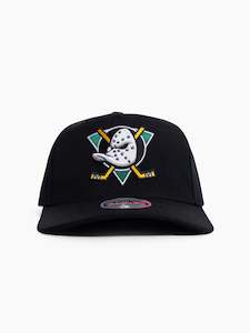 Majestic: Mitchell & Ness NHL Team Colour Logo Snapback - Anaheim Ducks