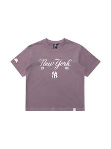 New York Yankees: Majestic Atheletic Womens New York Yankees Boxy Tee - Moonscape