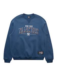 New York Yankees: Majestic Athletic NY Yankees Double Shadow Crew - French Navy