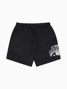 Mitchell & Ness Los Angeles Raiders Big Hit Nylon Shorts - Black