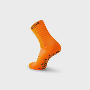 Vice Sport Grip Socks - Orange Crew
