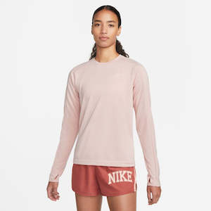 Nike Womens Dri-Fit Swoosh Running Mid Layer Top