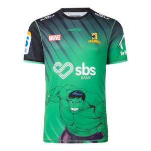 Supporters Gear Rugby: Classics Highlanders Adults Marvel Hulk Warm Up Tee