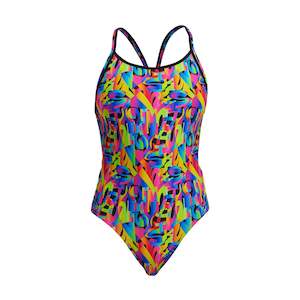 Funkita: Funkita Womens Diamond Swim Secure One Piece - Colour Funk