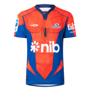 Supporters Gear Rugby: Classic Blues Adults Marvel Spiderman Jersey