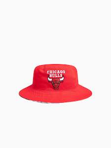 NBA Essentials Faded Reversible Bucket Hat - Bulls