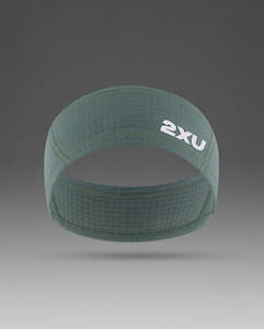 2XU Ignition Headband - Dage Sage/White Reflective