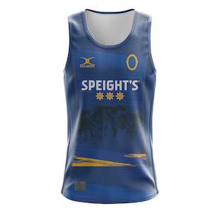 Gilbert Otago Rugby 25 Replica Training Singlet - Mens