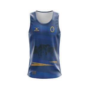 Gilbert Otago Rugby 25 Replica Training Singlet - Junior