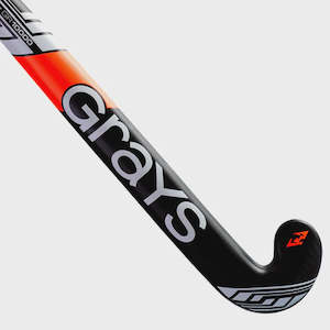 Hockey Sticks: Grays GR 10000 Midbow Hockey Stick - Black