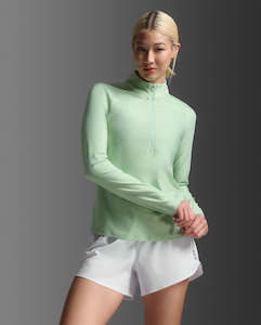 2xu: 2XU Womens Aero 1/2 Zip - Mint