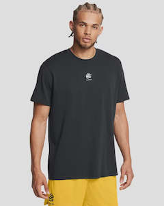 Supports Gear Basketball: Under Armour Mens Curry Heavyweight Logo Tee