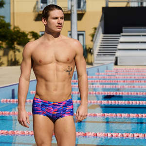 Funky Trunks Mens Classic Trunks - Warped Waves