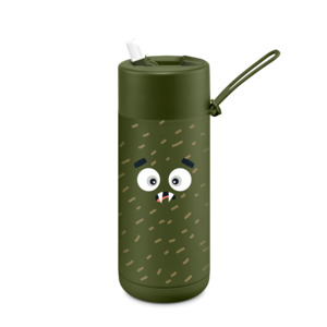 Accessories: Frank Green Franksters - 16oz / 475ml Scout (flip lid) - Khaki