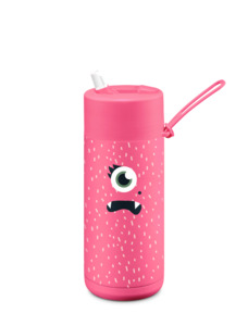 Accessories: Frank Green Franksters Piper Ceramic Reusable Cup 16oz / 475ml - Neon Pink