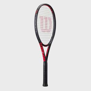 Tennis Racket: Wilson Clash 100L V3 Tennis Racket Black - Unstrung